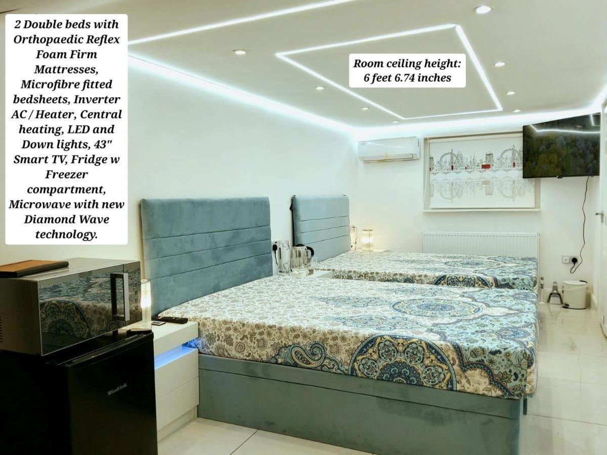 Air Conditioned Modern Double Bed Room With Private Attached Bathroom - Free Parking - Near London Heathrow Airport & Southall Broadway Exteriér fotografie